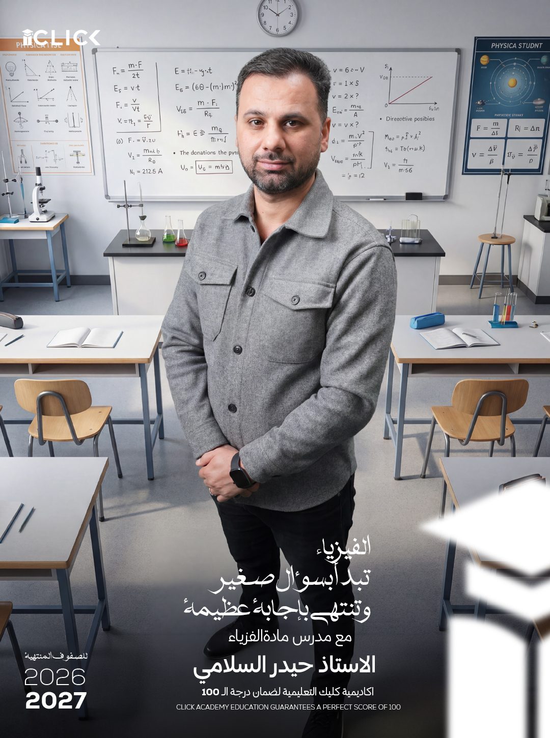 تصميم من أعمال قمرة لأكاديمية كليك